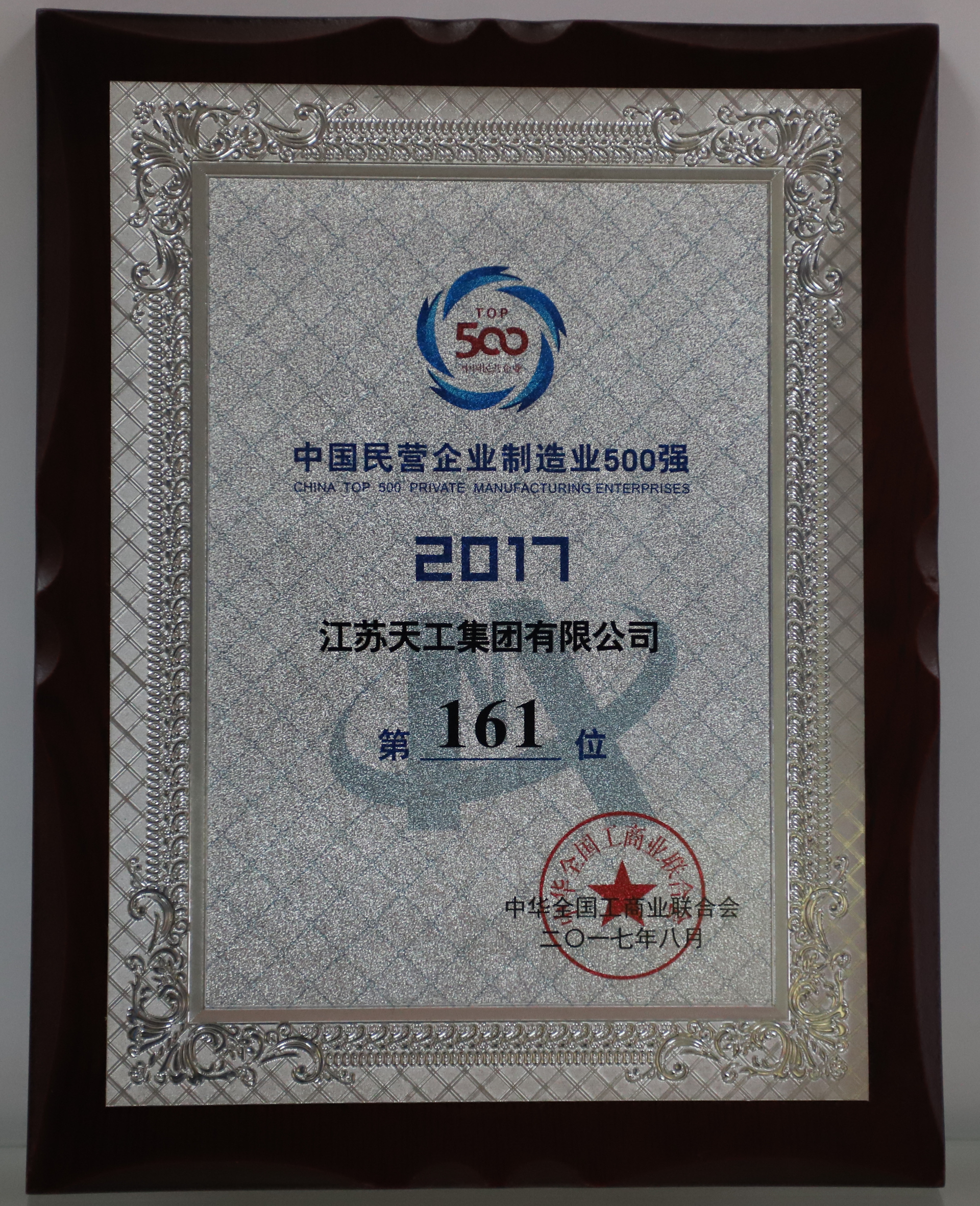 中国民营企业制造业500强